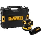 DEWALT DCW210NT-XJ levigatrice portatile Levigatrice orbitale casuale 12000 Giri/min Nero, Giallo giallo/Nero, Levigatrice orbitale casuale, Nero, Giallo, 8000 Giri/min, 12000 Giri/min, 12,5 cm, Batteria