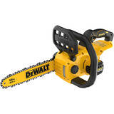 DEWALT Motosega compatta a batteria DCMCS565N, 30 cm, 18 Volt, Motosega elettrica giallo/Nero