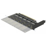 DeLOCK 90435 scheda di interfaccia e adattatore Interno M.2 PCIe, M.2, PCIe 3.0, 0,5 m, Cina, Windows 10, Windows 7, Windows 8.1