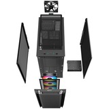 DeepCool CG560 Midi Tower Nero Nero, Midi Tower, PC, Nero, ATX, EATX, micro ATX, Mini-ITX, ABS, SPCC, Vetro temperato, Giocare