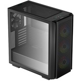 DeepCool CG560 Midi Tower Nero Nero, Midi Tower, PC, Nero, ATX, EATX, micro ATX, Mini-ITX, ABS, SPCC, Vetro temperato, Giocare