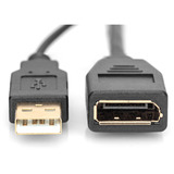 Digitus AK-330101-002-S, Adattatore Nero
