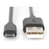 Digitus Cavo di collegamento USB 2.0 USB-A (spina) > Micro-USB (spina) Nero