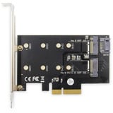 Digitus M.2 NGFF / NVMe SSD PCI Express 3.0 (x4), Scheda di interfaccia 