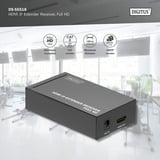 Digitus Ricevitore Extender HDMI IP DS-55518, Full HD, Estensione HDMI Nero