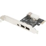 Digitus Scheda PCI Express Firewire 1394a (3+1 porte), Scheda di interfaccia 