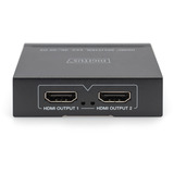 Digitus Splitter HDMI 4K, 1x2 Nero