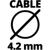 EINHELL 2260160 argano manuale 500 kg 500 kg, 10 m, 4,2 mm, 2,5 kg