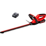 EINHELL GE-CH 1846 Li Kit, Tagliasiepi rosso/Nero