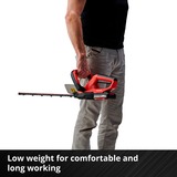 EINHELL GE-CH 1846 Li Kit, Tagliasiepi rosso/Nero