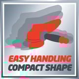 EINHELL Smerigliatrice angolare TE-AG 115/600 rosso/Nero