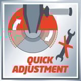 EINHELL Smerigliatrice angolare TE-AG 115/600 rosso/Nero