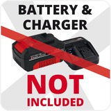 EINHELL TE-HD 18 Li - Solo 1100 Giri/min, Trapano a percussione rosso/Nero, Nero, Rosso, 1,2 cm, 1100 Giri/min, 1,2 J, 5700 bpm, Batteria