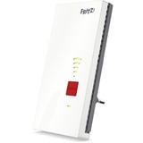 FRITZ! 2700 Ponti e ripetitori, Ripetitore bianco/grigio, Repeater 2700, Ripetitore di rete, 125 Mbit/s, Wi-Fi, Collegamento ethernet LAN, Bianco