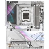 GIGABYTE X870E AORUS MASTER X3D ICE, Scheda madre argento/Bianco