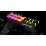 G.Skill Trident Z RGB (For AMD) F4-3200C16D-32GTZRX memoria 32 GB 2 x 16 GB DDR4 3200 MHz Nero, 32 GB, 2 x 16 GB, DDR4, 3200 MHz, 288-pin DIMM