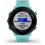 Garmin Forerunner 55, Smartwatch turchese/Nero