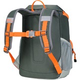 Jack Wolfskin ERLEBNIS PACK, Zaino verde/Orange