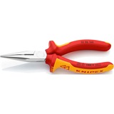 KNIPEX 25 06 160 Side-cutting pliers pinza Side-cutting pliers, Acciaio al cromo vanadio, Plastica, Rosso/Arancione, 16 cm, 146 g