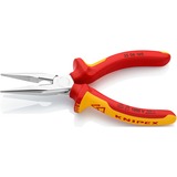 KNIPEX 25 06 160 Side-cutting pliers pinza Side-cutting pliers, Acciaio al cromo vanadio, Plastica, Rosso/Arancione, 16 cm, 146 g