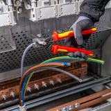 KNIPEX Forbice per cavi StepCut XL 95 18 225 VDE, Pinze di taglio rosso/Giallo