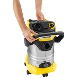 Kärcher 1.628-360.0, Aspira bagnato / asciutto giallo/in acciaio inox