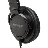 Kensington Cuffie USB ad alta fedeltà con microfono Nero, Cablato, Musica e Chiamate, 163 g, Auricolare, Nero