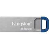 Kingston DataTraveler Kyson 512 GB, Chiavetta USB argento/Blu