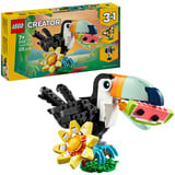 LEGO Creator Animali selvatici: tucano tropicale, Giochi di costruzione Set da costruzione, 7 anno/i, Plastica, 225 pz, 323 g