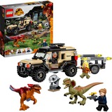 LEGO Jurassic World Trasporto del Piroraptor e del Dilofosauro Set da costruzione, 7 anno/i, Plastica, 254 pz, 438 g