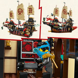 LEGO NINJAGO 71848 Il Bounty del Tempio, Barca Giocattolo Interattiva con Vele Mobili e 6 Minifigure, Idea Regalo da 14+ Anni, Giochi di costruzione Barca Giocattolo Interattiva con Vele Mobili e 6 Minifigure, Idea Regalo da 14+ Anni, Set da costruzione, 14 anno/i, Plastica, 2387 pz, 3,12 kg