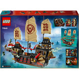LEGO NINJAGO 71848 Il Bounty del Tempio, Barca Giocattolo Interattiva con Vele Mobili e 6 Minifigure, Idea Regalo da 14+ Anni, Giochi di costruzione Barca Giocattolo Interattiva con Vele Mobili e 6 Minifigure, Idea Regalo da 14+ Anni, Set da costruzione, 14 anno/i, Plastica, 2387 pz, 3,12 kg