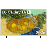LG 65LX7B6LA.AEEQ (Gallery TV), QNED TV argento/Nero, 165,1 cm (65"), 3840 x 2160 Pixel, QNED MiniLED, Smart TV, Wi-Fi, Nero