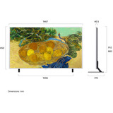 LG 65LX7B6LA.AEEQ (Gallery TV), QNED TV argento/Nero, 165,1 cm (65"), 3840 x 2160 Pixel, QNED MiniLED, Smart TV, Wi-Fi, Nero