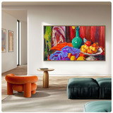 LG 65LX7B6LA.AEEQ (Gallery TV), QNED TV argento/Nero, 165,1 cm (65"), 3840 x 2160 Pixel, QNED MiniLED, Smart TV, Wi-Fi, Nero