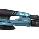 Makita Levigatrice orbitale a batteria BO001CGZ XGT, 40 volt, Levigatrice orbitale casuale blu/Nero