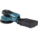 Makita Levigatrice orbitale a batteria BO001CGZ XGT, 40 volt, Levigatrice orbitale casuale blu/Nero