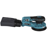 Makita Levigatrice orbitale a batteria BO001CGZ XGT, 40 volt, Levigatrice orbitale casuale blu/Nero