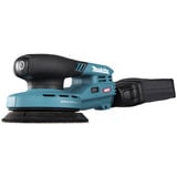 Makita Levigatrice orbitale a batteria BO001CGZ XGT, 40 volt, Levigatrice orbitale casuale blu/Nero