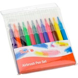 Peach PO151 Giocattoli artistici e artigianali, Colore Marker airbrush, Multicolore