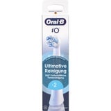 Procter & Gamble Oral-B iO Ultimative Reinigung 2er, Testina bianco, 2 pz, Bianco, 3 mese(i), Oral-B, iO, 214 mm