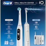 Procter & Gamble iO6 & OxyJet Adulto Spazzolino rotante-oscillante Bianco, Cura orale bianco, Adulto, Spazzolino rotante-oscillante, Cura quotidiana, Cura gum, Intenso, Sensibile, Super sensitive, Bianco, 2 min, Batteria