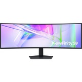 Samsung Monitor HRM ViewFinity S9 - S95UC da 49'' Dual QHD Curvo, Monitor LED Nero, 124,5 cm (49"), 5120 x 1440 Pixel, DQHD, LCD, 5 ms, Nero