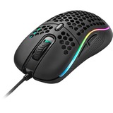 Sharkoon Light² S mouse Ambidestro USB tipo A Ottico 6200 DPI Nero, Ambidestro, Ottico, USB tipo A, 6200 DPI, Nero