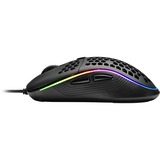 Sharkoon Light² S mouse Ambidestro USB tipo A Ottico 6200 DPI Nero, Ambidestro, Ottico, USB tipo A, 6200 DPI, Nero