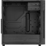 Sharkoon S25-V Midi Tower Nero Nero, Midi Tower, PC, Nero, ATX, micro ATX, Mini-ITX, Metallo, 16,7 cm