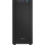 Sharkoon S25-V Midi Tower Nero, Chassis Tower Nero, Midi Tower, PC, Nero, ATX, micro ATX, Mini-ITX, Metallo, 16,7 cm