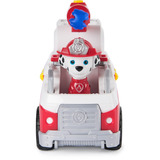Spin Master PAW Patrol Fire Rescue: Camion dei Pompieri di Marshall con Personaggio, Lanciamissili e Veicolo Giocattolo, Giocattoli per Bambini e Bambine, 3+ Anni,  veicolo da gioco PAW Patrol Fire Rescue: Camion dei Pompieri di Marshall con Personaggio, Lanciamissili e Veicolo Giocattolo, Giocattoli per Bambini e Bambine, 3+ Anni, Camion dei pompieri, 3 anno/i, Plastica, Rosso, Bianco
