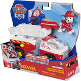 Spin Master PAW Patrol Fire Rescue: Camion dei Pompieri di Marshall con Personaggio, Lanciamissili e Veicolo Giocattolo, Giocattoli per Bambini e Bambine, 3+ Anni,  veicolo da gioco PAW Patrol Fire Rescue: Camion dei Pompieri di Marshall con Personaggio, Lanciamissili e Veicolo Giocattolo, Giocattoli per Bambini e Bambine, 3+ Anni, Camion dei pompieri, 3 anno/i, Plastica, Rosso, Bianco