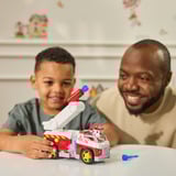 Spin Master PAW Patrol Fire Rescue: Camion dei Pompieri di Marshall con action figure, lanciamissili e camion giocattolo, giocattoli per bambini e bambine dai 3 anni in su,  veicolo da gioco PAW Patrol Fire Rescue: Camion dei Pompieri di Marshall con action figure, lanciamissili e camion giocattolo, giocattoli per bambini e bambine dai 3 anni in su, Camion dei pompieri, 3 anno/i, Plastica, Rosso, Bianco